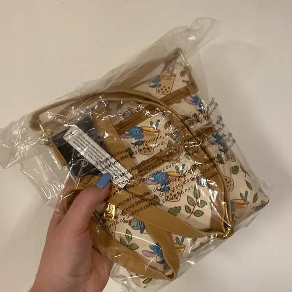 Loungefly Disney Lilo & Stitch Boba Crossbody Bag - Picture 15 of 16